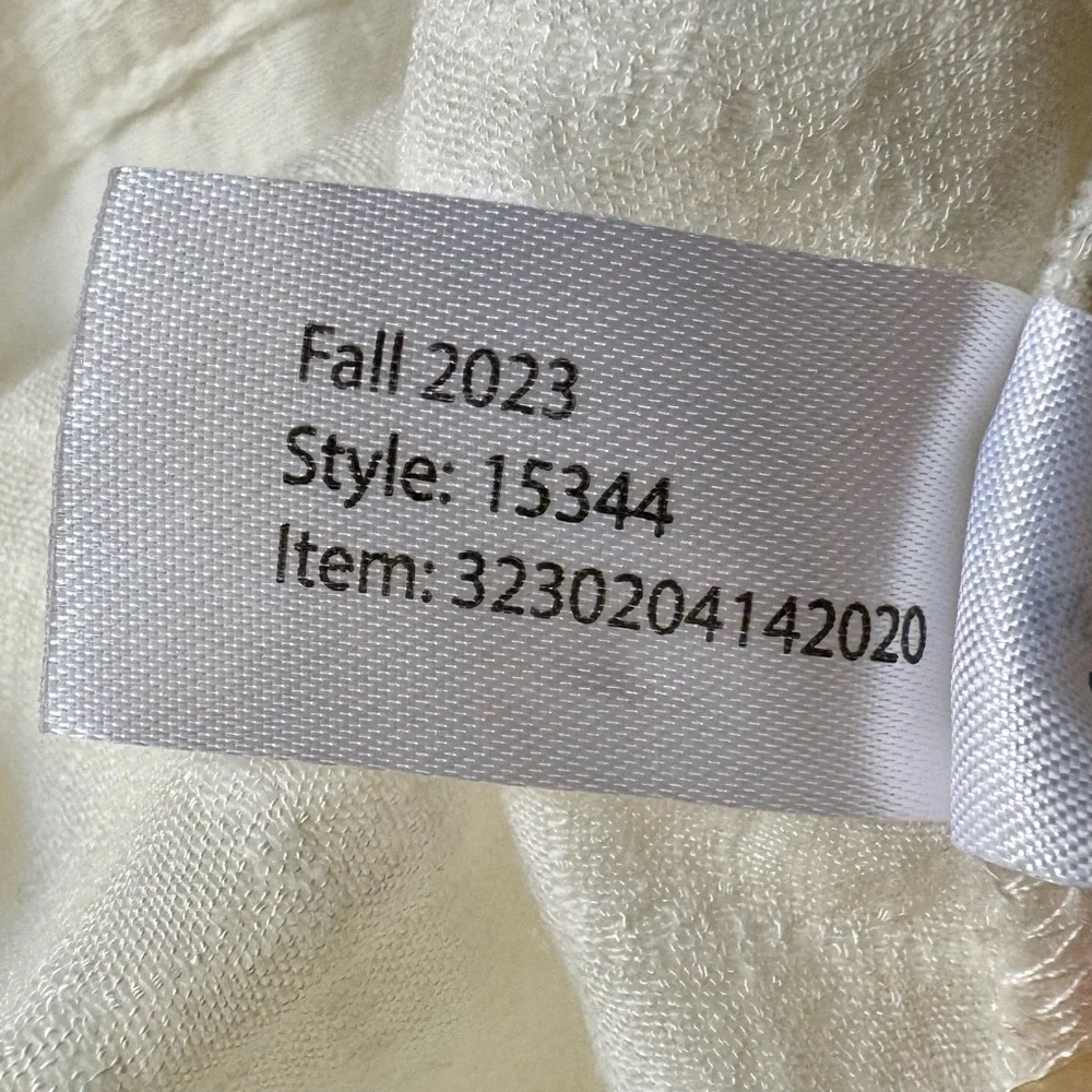 NWT Marine Layer Women’s Small Shadow Stripe Nixi Collarless - Picture 9 of 10